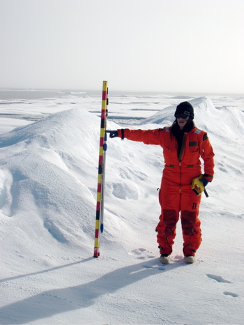 Measuring Ice Height